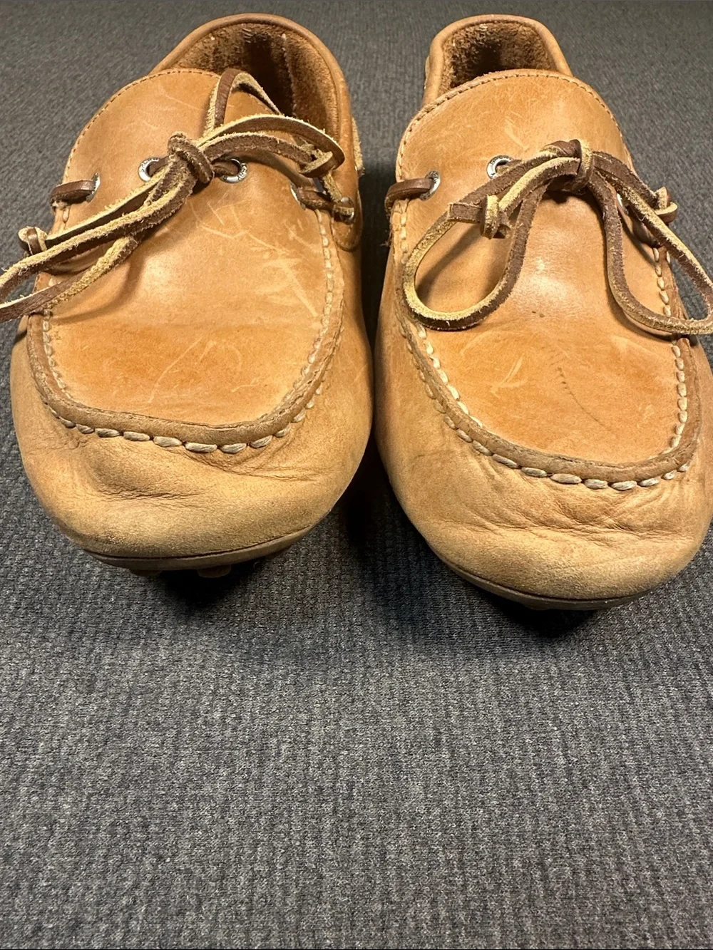 Sperry Men's Hamilton Driver 1-Eye Mocs Men's Size 11 M Leather Boat Shoes Tan